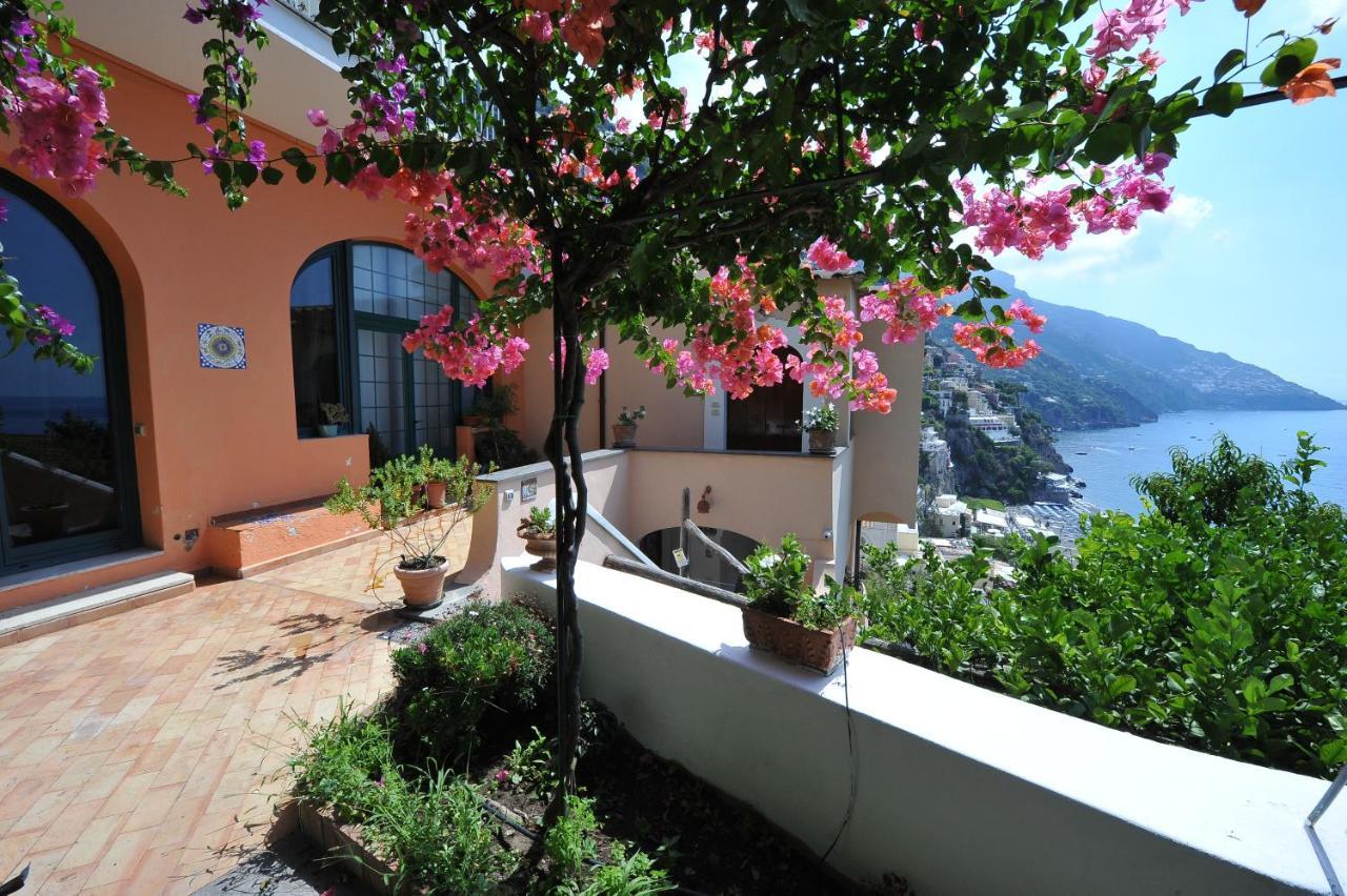 Casa Patty...Breath-Taking View! Lägenhet Positano Exteriör bild