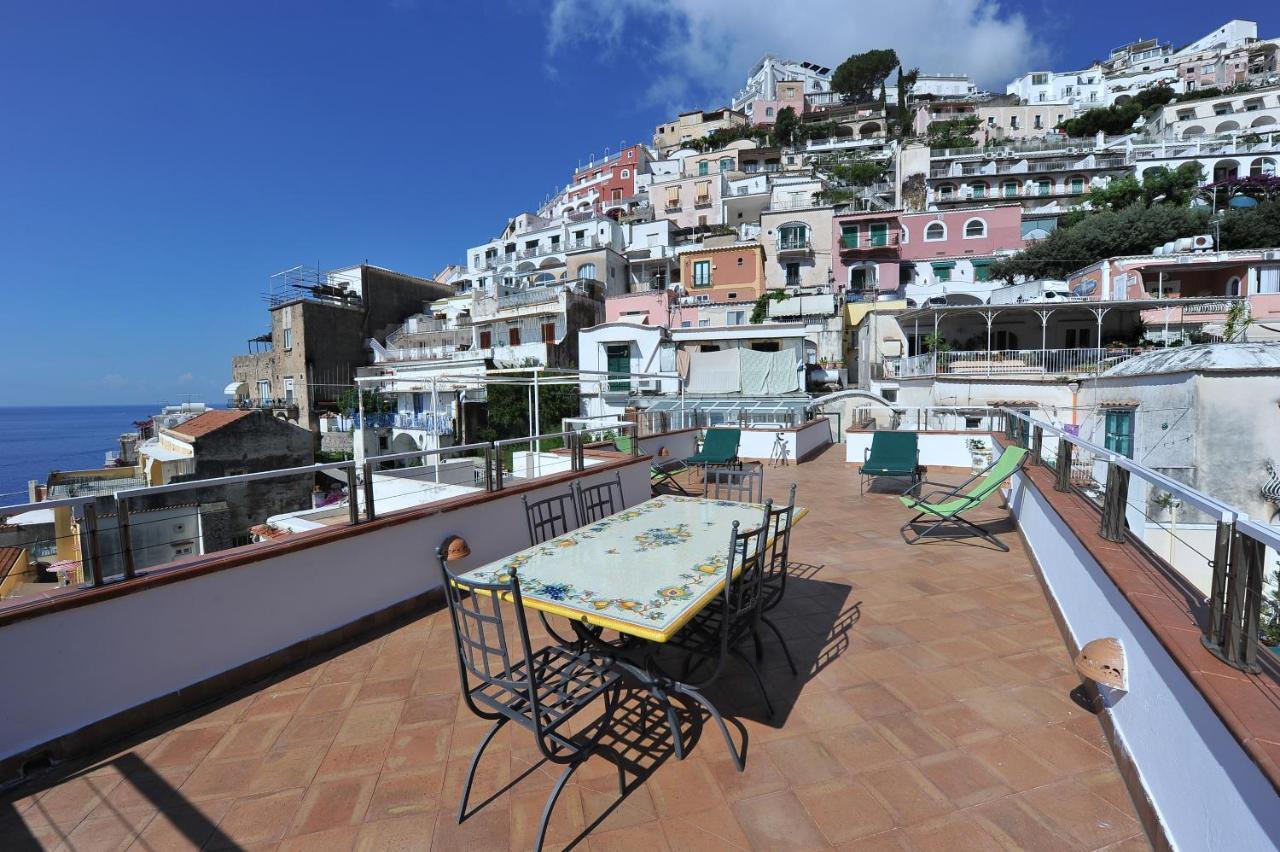 Casa Patty...Breath-Taking View! Lägenhet Positano Exteriör bild